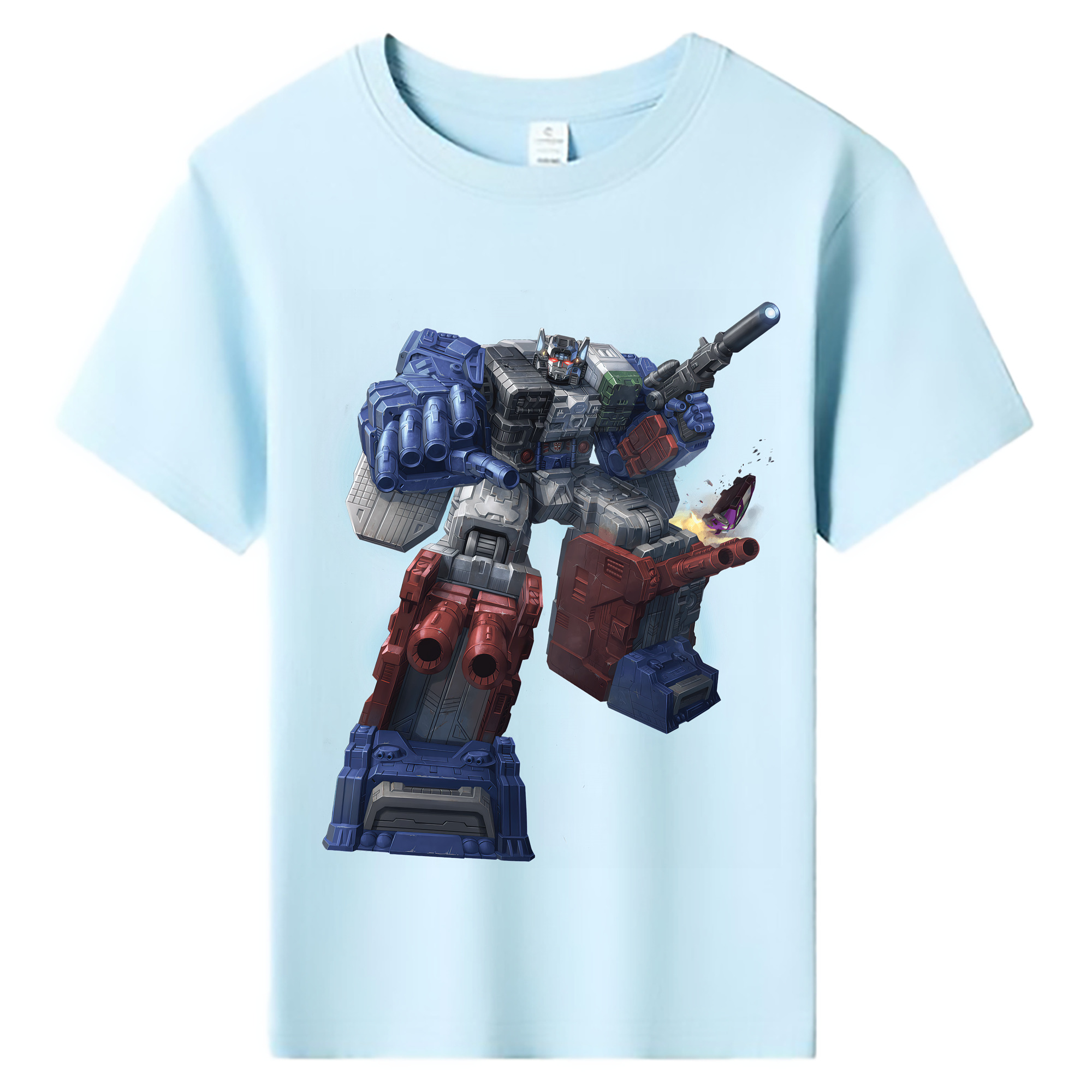 （画像用） Transformers トランスフォーマー 綿100％キッズTシャツ（フロントプリント）